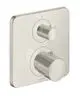 AXOR-HG-AXOR-Citterio-M-Thermostat-Unterputz-mit-Ab-und-Umstellventil-Edelstahl-Optic-34725800 gallery number 1